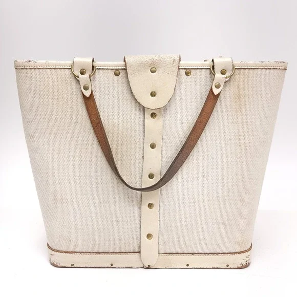 Enid Collins Of‎ Texas Vintage 1960s Purse Bag Cable Car Genuine Handbag - Picture 5 of 13